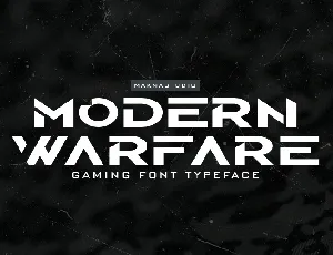 Modern Warfare Free font