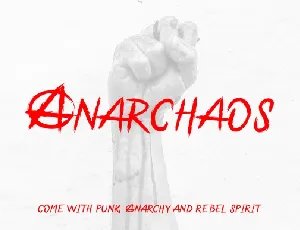 Anarchaos font