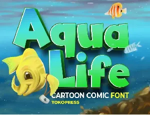 Aqua-Life font