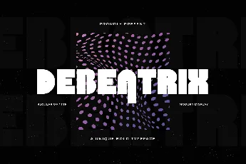 DEBEATRIX Free Trial font