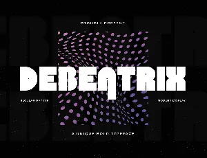 DEBEATRIX Free Trial font