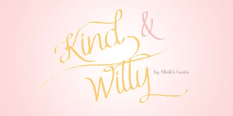 Kind Witty font