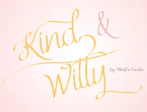 Kind Witty font