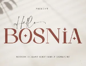 Hello Bonia Duo font