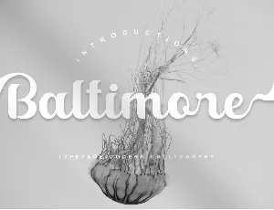 Baltimore font