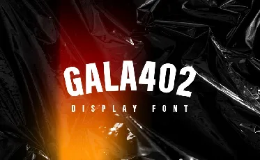 Gala402 font