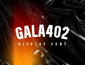 Gala402 font