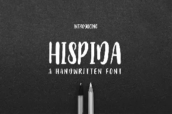 Hispida Script font