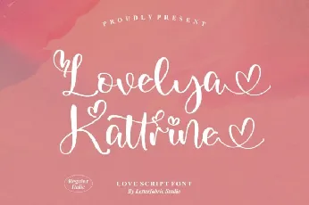 Lovelya Kattrine font