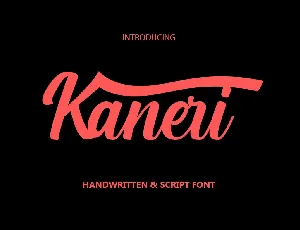 Kaneri font