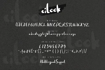 cilook font