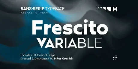 Frescito font