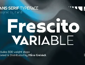 Frescito font