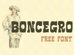 Boncegro FF 4F font