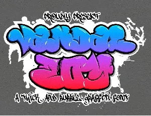 Vandal Zoy font