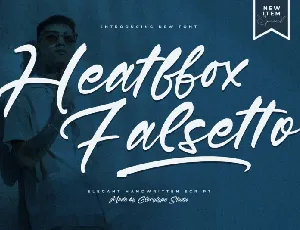 Heatffox Falsetto font