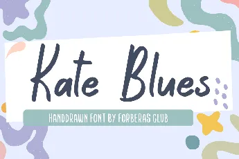 Kate Blues font