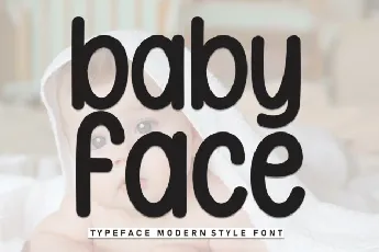 Baby Face Display font