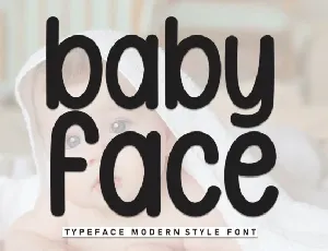 Baby Face Display font