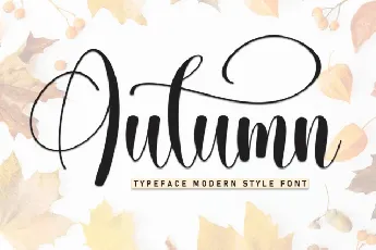 Autumn Script font