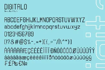 Digitalo font