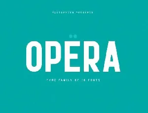 Opera font