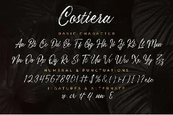 Costiera font