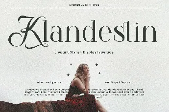 Klandestin Demo font