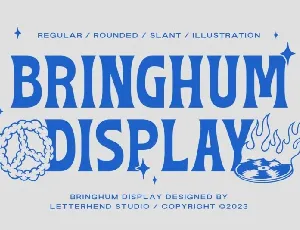 Bringhum font