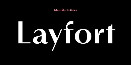 Layfort Family font