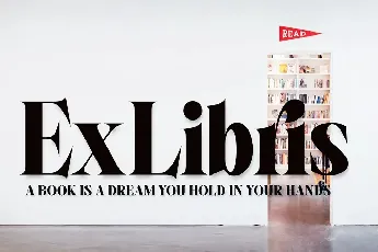 Ex Libris font