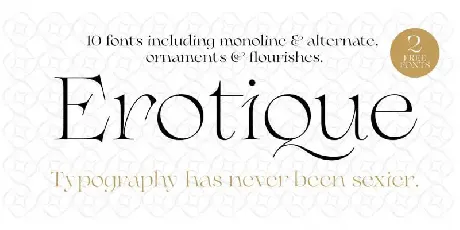 Erotique Serif Family font