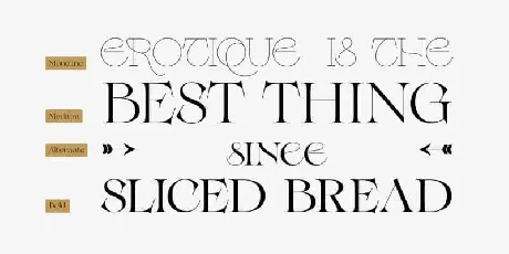 Erotique Serif Family font