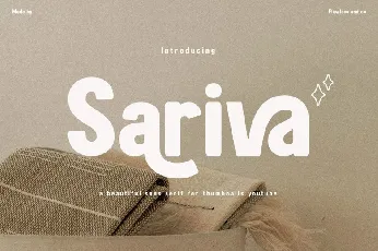 Sariva font