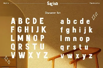 Sariva font