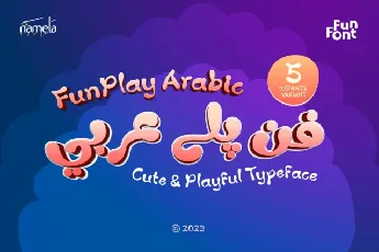 Fun Play Arabic font