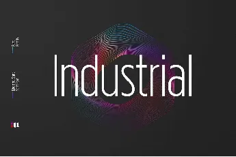 Industrial font