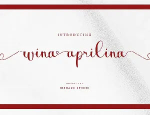 wina aprilina font