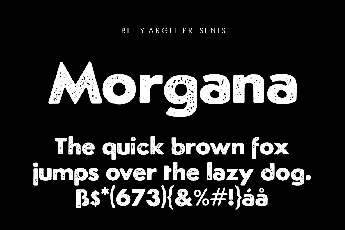 Morgana Personal Use font