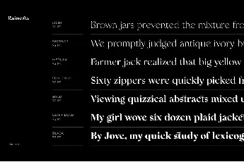 Rainesta DEMO font