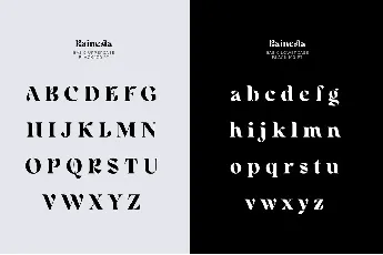 Rainesta DEMO font