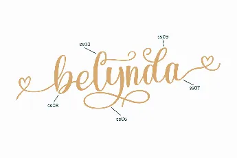 Summer Belynda font