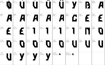 KORUXE OUSE font