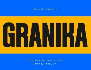 Granika font