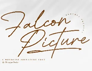 Falcon Picture font
