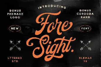 Foresight font