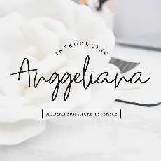 Anggeliana Script font