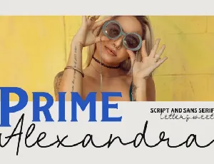 Prime Alexandra Duo font