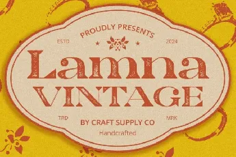 Lamna Vintage font