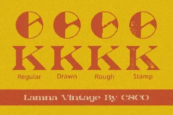 Lamna Vintage font